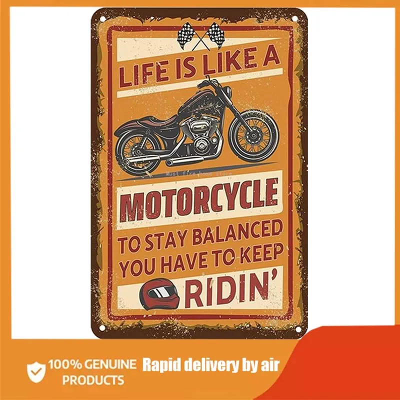 ICRAEZY Life is Likea Motorcyle Tin Sign 8x12 Inch Retro Art Home Bar Restaurant Garage Cafe Shop Wall Decor Metal Plaque
ICRAEZY Life is Likea Motorcyle Tin Sign 8x12 Inch Retro Art Home Bar Restaurant Garage Cafe Shop Wall Decor Metal Plaque