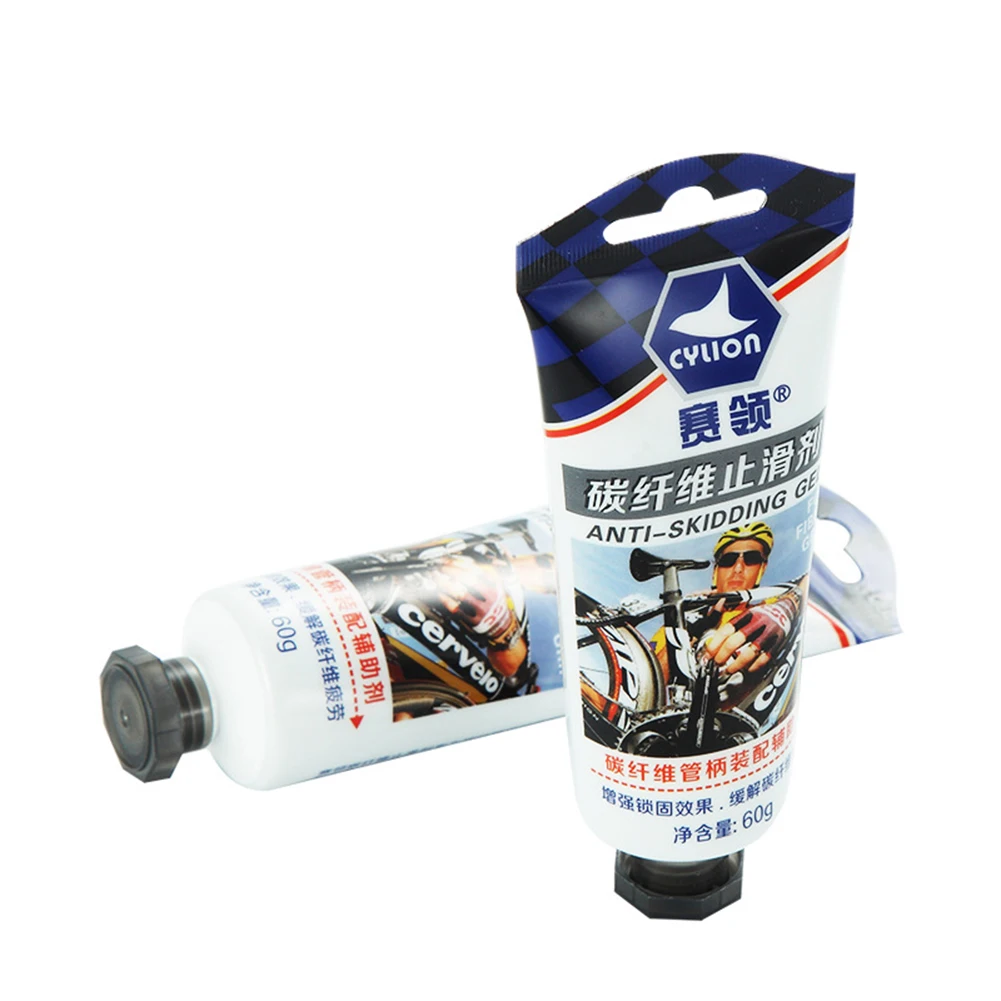 60g Carbon Fiber Anti Slip Agent Road Bike Seat Tube Front Fork Stem Grease Bicycle Oil Lubricant Cycling Repaire Maintenance
60g Carbon Fiber Anti Slip Agent Road Bike Seat Tube Front Fork Stem Grease Bicycle Oil Lubricant Cycling Repaire Maintenance