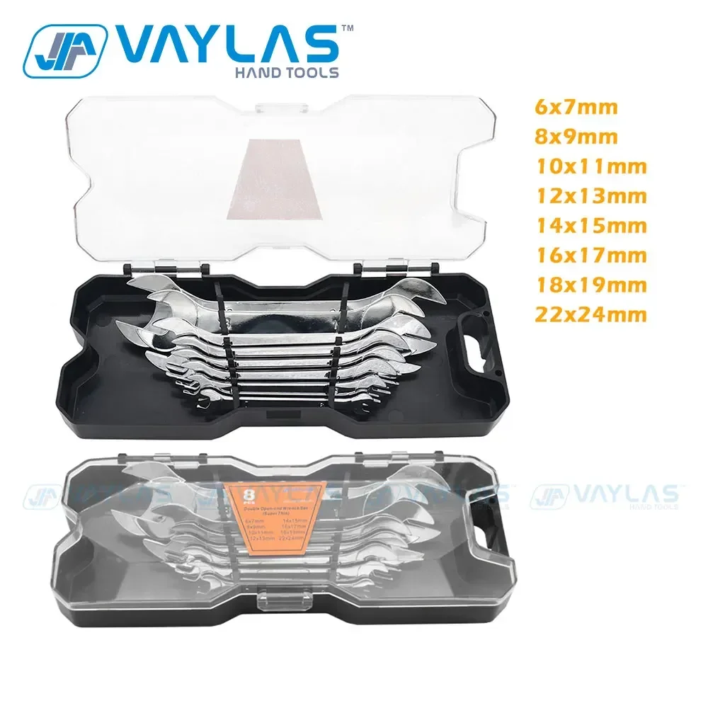 Набор гаечных ключей Vaylas 6-32 мм
Набор гаечных ключей Vaylas 6-32 мм