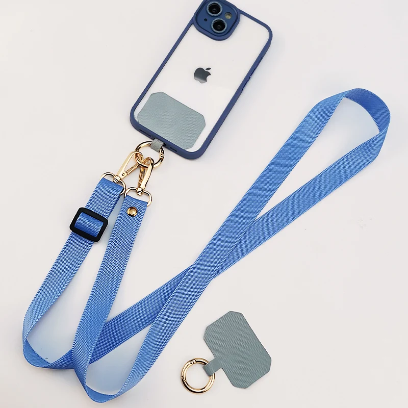 Long Crossbody Neck Lanyard Anti-lost Belt Clip Lanyard Adjustable Telescopic Shoulder Wide Band Pendant Mobile Phone Lanyard 
Long Crossbody Neck Lanyard Anti-lost Belt Clip Lanyard Adjustable Telescopic Shoulder Wide Band Pendant Mobile Phone Lanyard