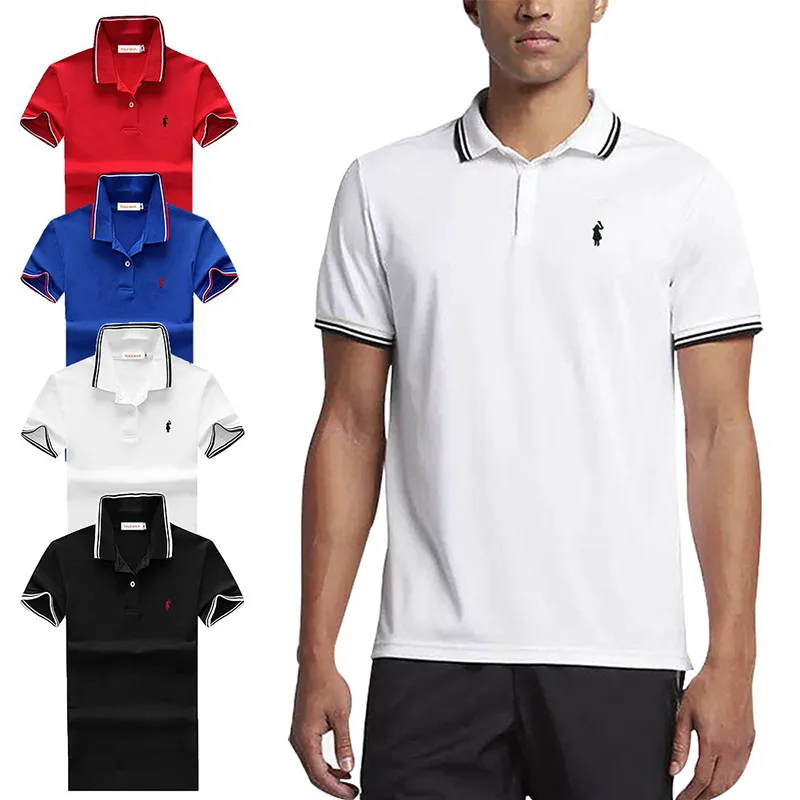 Top Quality Fit Type Mens Polos Shirts Cotton Short Sleeve Casual Tee Hommes Summer Breathable Soft Lapel Male T-shirt Tops 906
Top Quality Fit Type Mens Polos Shirts Cotton Short Sleeve Casual Tee Hommes Summer Breathable Soft Lapel Male T-shirt Tops 906