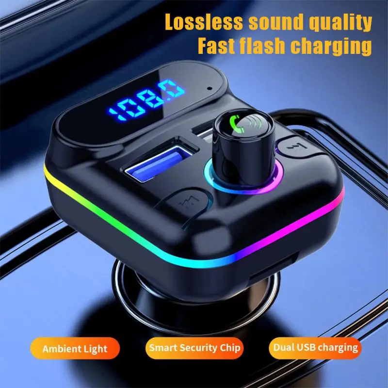 DC 12v-24v Car Mp3 Player Charger 5V 3.1a/5v 1A Bluetooth 5.0 FM Broadcast Transmitters Smart Phone Fast Charging
DC 12v-24v Car Mp3 Player Charger 5V 3.1a/5v 1A Bluetooth 5.0 FM Broadcast Transmitters Smart Phone Fast Charging