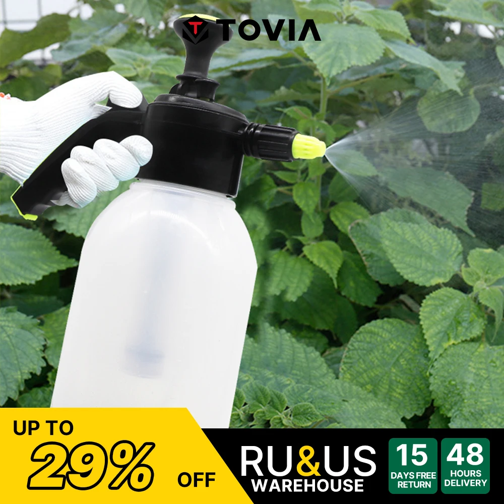 2L Plastic Garden Sprayer Pressure Trigger Spray Bottle Portable Air Compression Pump Spray Bottle for Home Garden Mist Nozzle
2L Plastic Garden Sprayer Pressure Trigger Spray Bottle Portable Air Compression Pump Spray Bottle for Home Garden Mist Nozzle