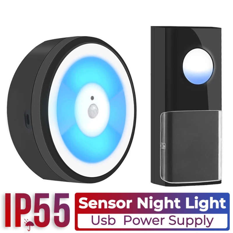 433mhz 5 Volume Levels Usb Powered Waterproof Memory Function Led Night Light Smart Home Smart Doorbell Plug-free
433mhz 5 Volume Levels Usb Powered Waterproof Memory Function Led Night Light Smart Home Smart Doorbell Plug-free