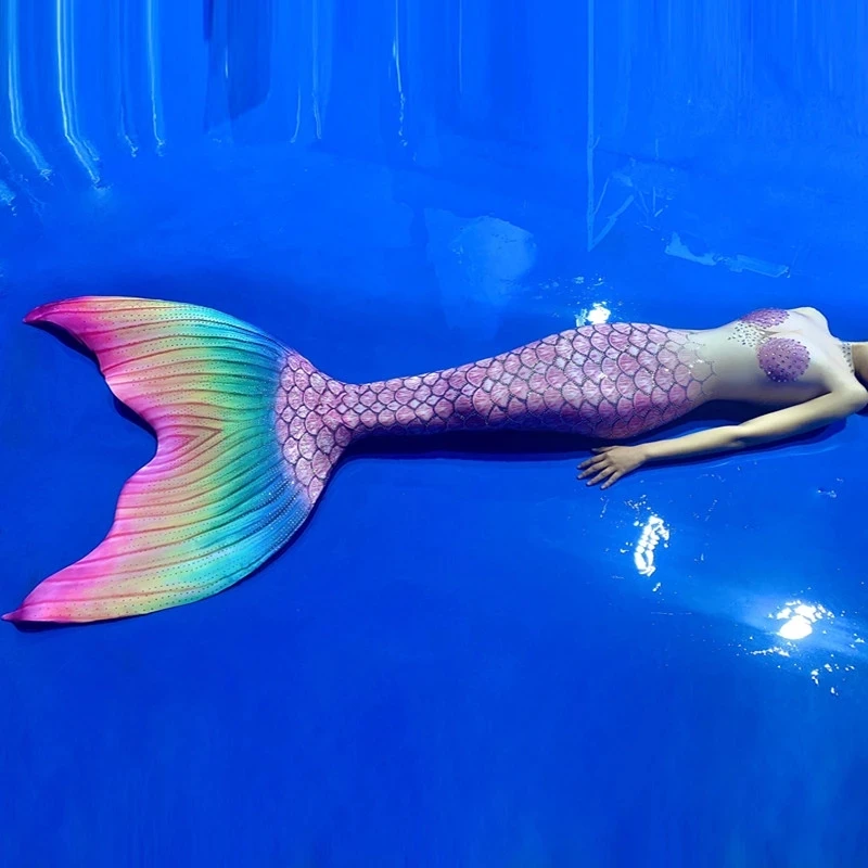 Customized Professional Mermaid Custome With Rhinestones For Swimming Adult Women Girls Swimming Fish Skin Swimwear Cosplay
Customized Professional Mermaid Custome With Rhinestones For Swimming Adult Women Girls Swimming Fish Skin Swimwear Cosplay