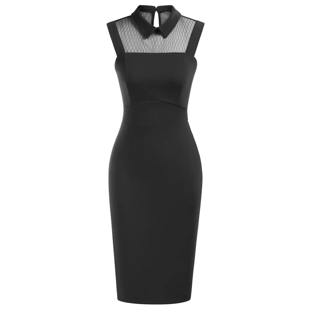 Belle Poque Retro Mesh Dress 1950s Sleeveless Dress Women’s Slim Pencil Dress Cocktail Party Bodycon Dress Office Lady Workwear
Belle Poque Retro Mesh Dress 1950s Sleeveless Dress Women’s Slim Pencil Dress Cocktail Party Bodycon Dress Office Lady Workwear