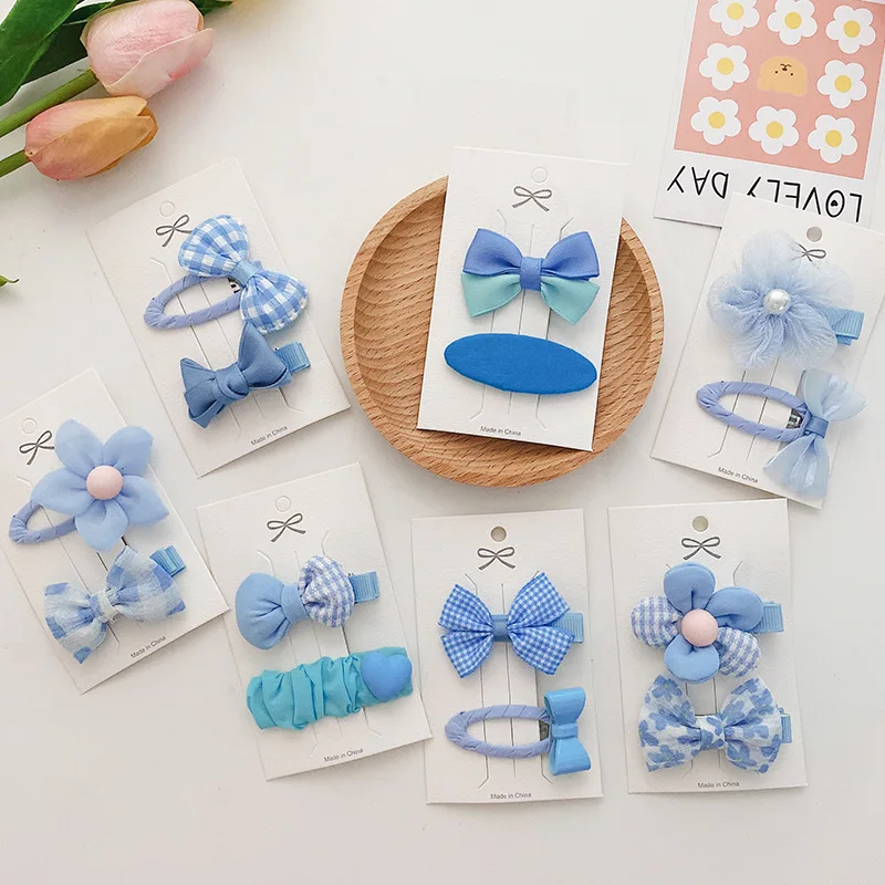 2pcs New Ocean Blue Barrettes Sweetheart Girls Hairpin Plaid Fabric Art Baby Child Gift Hair Clips Bow Flower Side Clip Headgear
2pcs New Ocean Blue Barrettes Sweetheart Girls Hairpin Plaid Fabric Art Baby Child Gift Hair Clips Bow Flower Side Clip Headgear