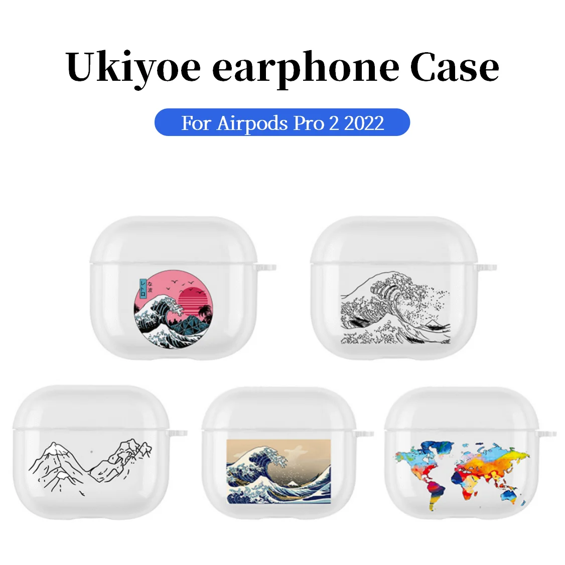 For Airpods Pro 2 Case Ukiyoe Pattern Earphone Case Wireless Headphone Shell For Apple Air Pod 3 Pro2 Pro 2 Gen 2022 Soft Cover
For Airpods Pro 2 Case Ukiyoe Pattern Earphone Case Wireless Headphone Shell For Apple Air Pod 3 Pro2 Pro 2 Gen 2022 Soft Cover