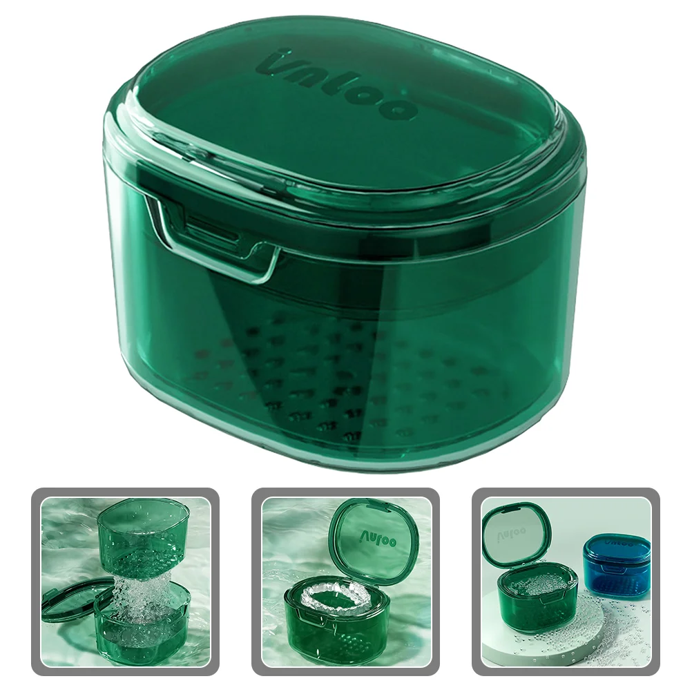 Cleaner Retainer Storage Box Denture Case Guard Small Protective Braces Portable PC False Tooth Care Tool Travel
Cleaner Retainer Storage Box Denture Case Guard Small Protective Braces Portable PC False Tooth Care Tool Travel