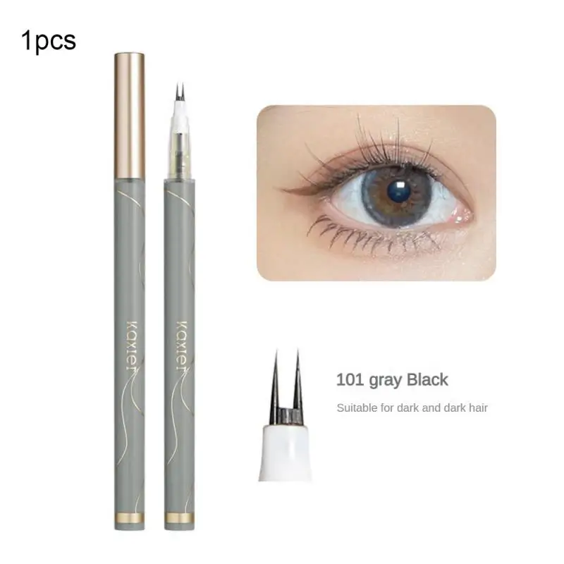 Double Forked Tip Lower Eyelash Pen Makeup Ultra-thin 2 Fork Tip Liquid Eyeliner Waterproof Natural Eye Brow Lower Lash Pencil
Double Forked Tip Lower Eyelash Pen Makeup Ultra-thin 2 Fork Tip Liquid Eyeliner Waterproof Natural Eye Brow Lower Lash Pencil