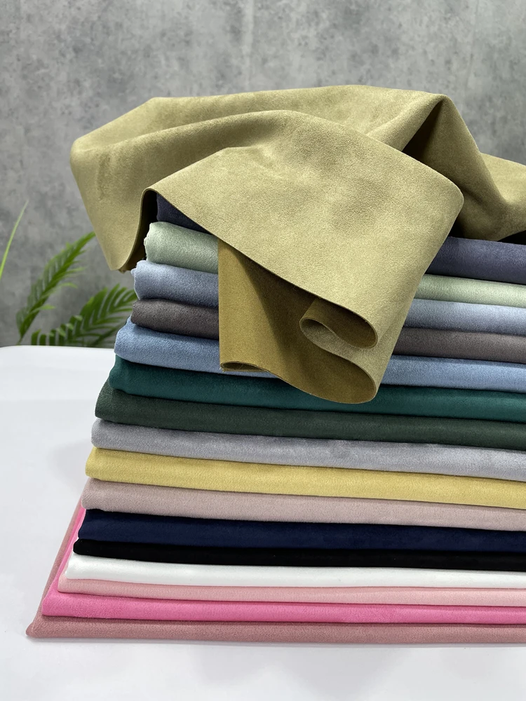 Elastic Suede Fabric By The Meter for Costume Diy Decorative Sewing Thickened Cloth Plain Soft Drape Black White Textile Stretch
Elastic Suede Fabric By The Meter for Costume Diy Decorative Sewing Thickened Cloth Plain Soft Drape Black White Textile Stretch