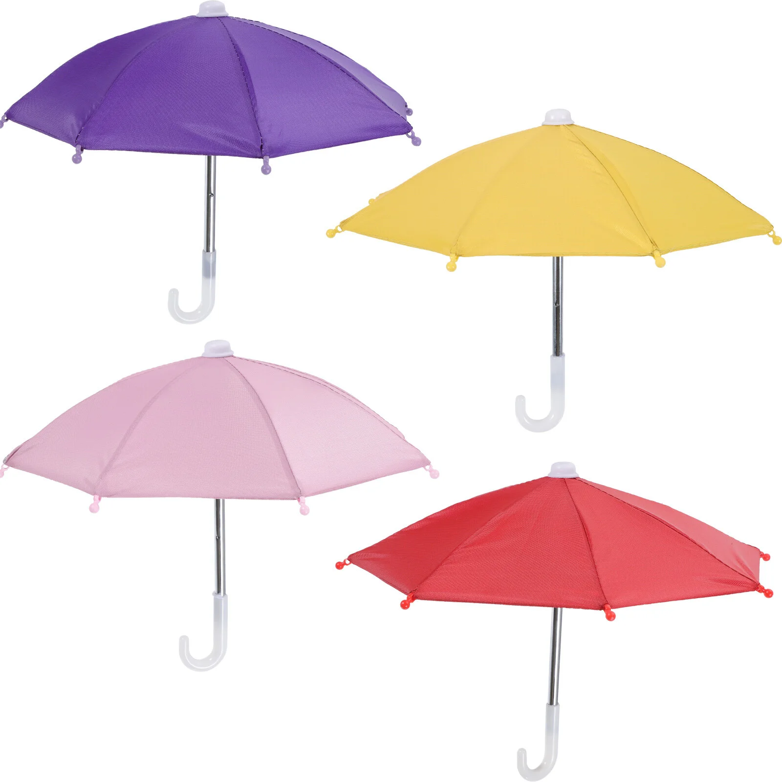 4 Pcs Taiwan Phone Sun Shade Miniature Toys Stand Riding Small Umbrella Sunshade Polyester Mobile Umbrellas Outdoor Craft
4 Pcs Taiwan Phone Sun Shade Miniature Toys Stand Riding Small Umbrella Sunshade Polyester Mobile Umbrellas Outdoor Craft