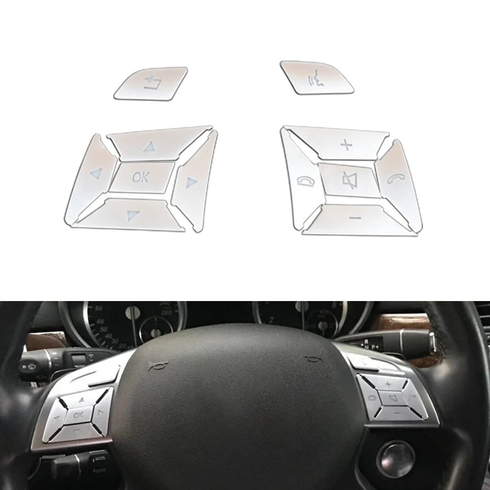 Steering Wheel Button Trim Cover Accessories Car Interior Interior Button Trim Cover ABS Cover Durable High Quality Trim
Steering Wheel Button Trim Cover Accessories Car Interior Interior Button Trim Cover ABS Cover Durable High Quality Trim