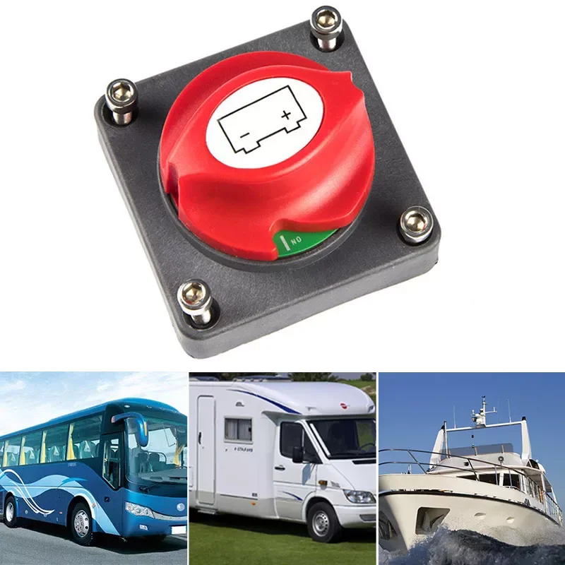 600A Car Battery Master Isolator Disconnect Power Cut Off Kill Switch Universal for Car/Vehicle/RV/Boat/Marine 12/24V/48V DC
600A Car Battery Master Isolator Disconnect Power Cut Off Kill Switch Universal for Car/Vehicle/RV/Boat/Marine 12/24V/48V DC