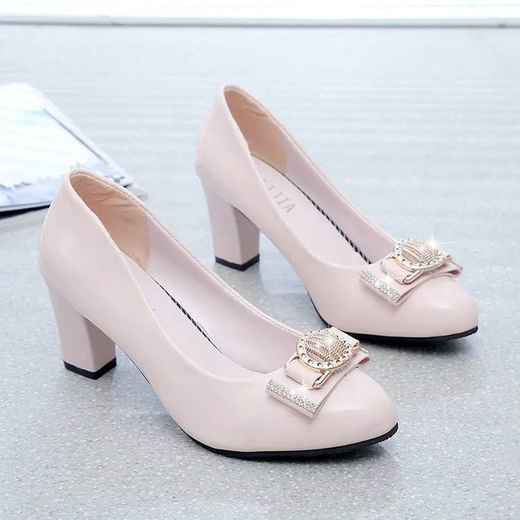 2023 New High Quality Women's Pu Leather High-heeled Shoes Ladies Party Wedding Shoes Women Round Toe Sexy Footwear Pumps Shoes
2023 New High Quality Women's Pu Leather High-heeled Shoes Ladies Party Wedding Shoes Women Round Toe Sexy Footwear Pumps Shoes