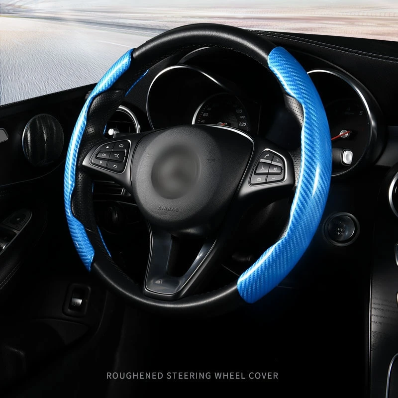 Car Steering Wheel Cover Wear-resistant Carbon Fiber Pattern Handle Cover Non-slip Car Four Seasons Universal Car Accessories
Car Steering Wheel Cover Wear-resistant Carbon Fiber Pattern Handle Cover Non-slip Car Four Seasons Universal Car Accessories