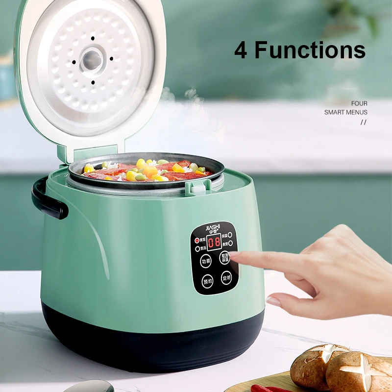 1.2L Mini Electric Rice Cooker Intelligent Cooking Pot For 1-2 people Electric Cooking Machine Food Warmer with Steamer 200W
1.2L Mini Electric Rice Cooker Intelligent Cooking Pot For 1-2 people Electric Cooking Machine Food Warmer with Steamer 200W