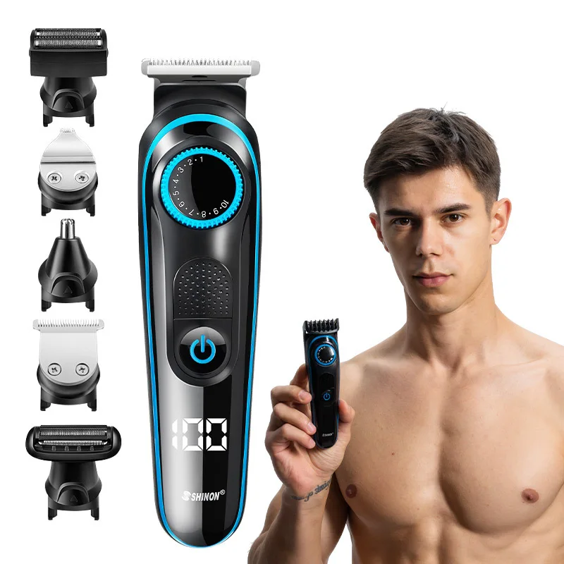 5 IN 1 Electric Hair Clipper USB Rechargeable Full Size Trimmer Washable ABS Professional Beard Trimmer Set For Men Dropshipping
5 IN 1 Electric Hair Clipper USB Rechargeable Full Size Trimmer Washable ABS Professional Beard Trimmer Set For Men Dropshipping