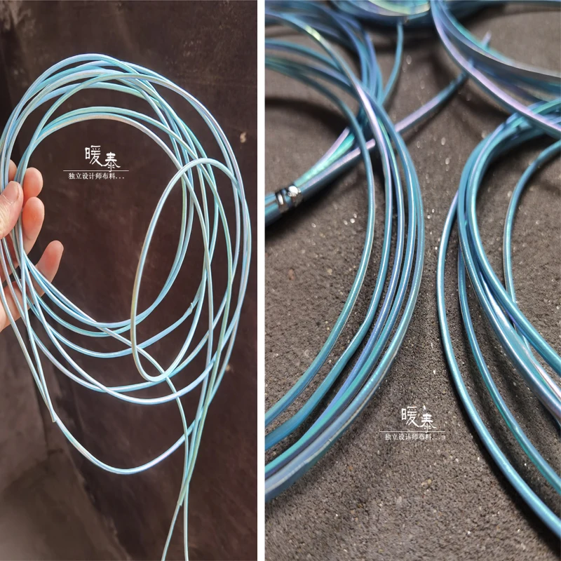 Cyan Rope Accessories DIY Belt Rope Hat Clothes Stage Art Decor Designer Accessories Fabric
Cyan Rope Accessories DIY Belt Rope Hat Clothes Stage Art Decor Designer Accessories Fabric