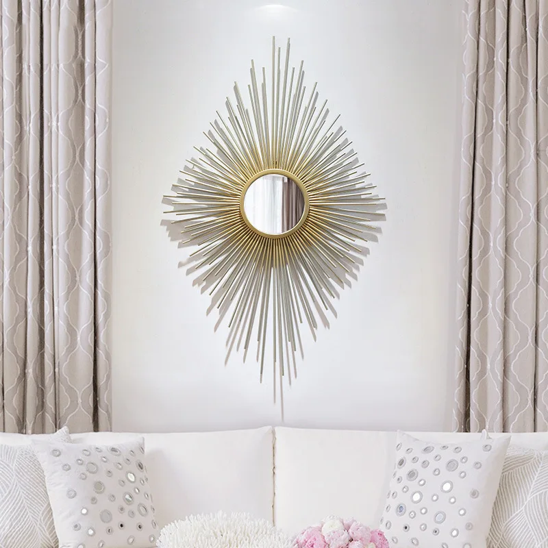 Nordic Style Room Bedroom Creative Vanity Mirror Wall Hanging Bar Restaurant Bathroom Wall Practical Decorative Pendant
Nordic Style Room Bedroom Creative Vanity Mirror Wall Hanging Bar Restaurant Bathroom Wall Practical Decorative Pendant