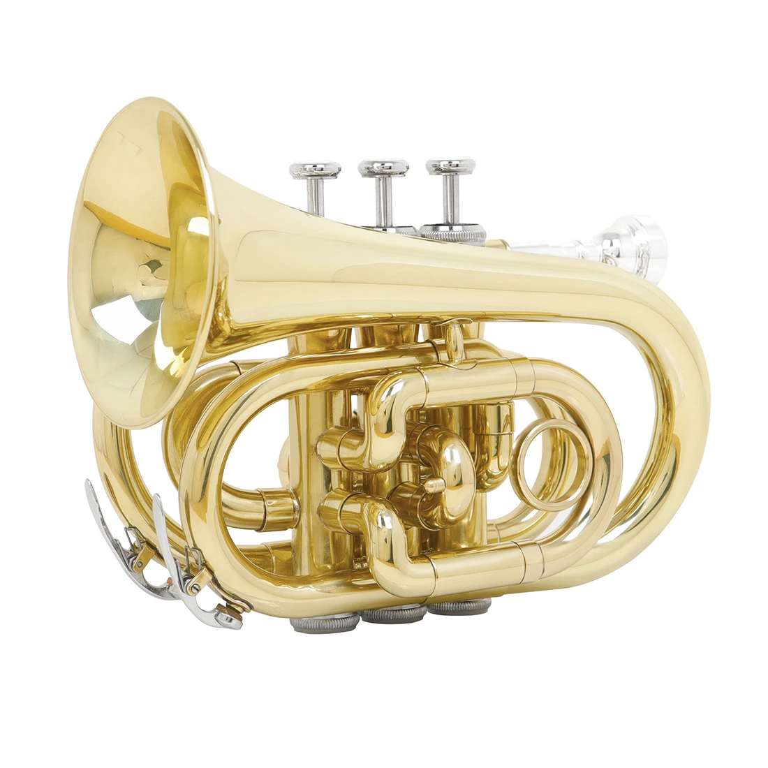 SLADE Portable Pocket Trumpet Brass Instruments Palm Horn Brass Trumpet For Students Beginners
SLADE Portable Pocket Trumpet Brass Instruments Palm Horn Brass Trumpet For Students Beginners