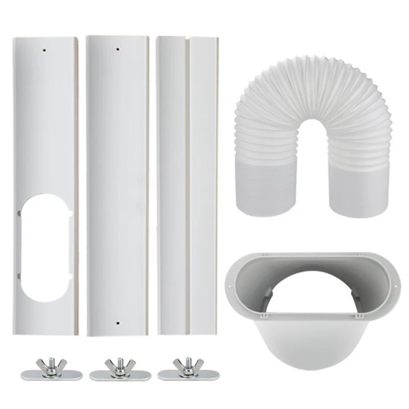 Portable Air Conditioner Window Kit with Coupler Adjustable Window Seal for AC Unit,Universal for Ducting with 5.9 Inch
Portable Air Conditioner Window Kit with Coupler Adjustable Window Seal for AC Unit,Universal for Ducting with 5.9 Inch