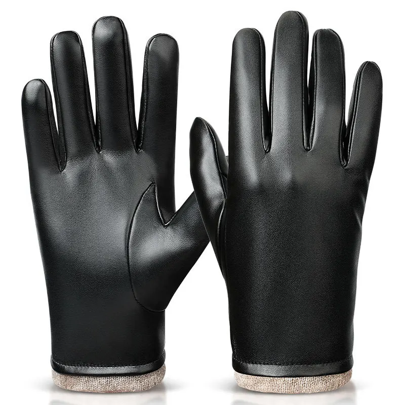 Men Sheepskin Leather Gloves Outdoor Sport Warm Wool Lined Outdoor Driving Warm Gloves Sports Business Gloves
Men Sheepskin Leather Gloves Outdoor Sport Warm Wool Lined Outdoor Driving Warm Gloves Sports Business Gloves