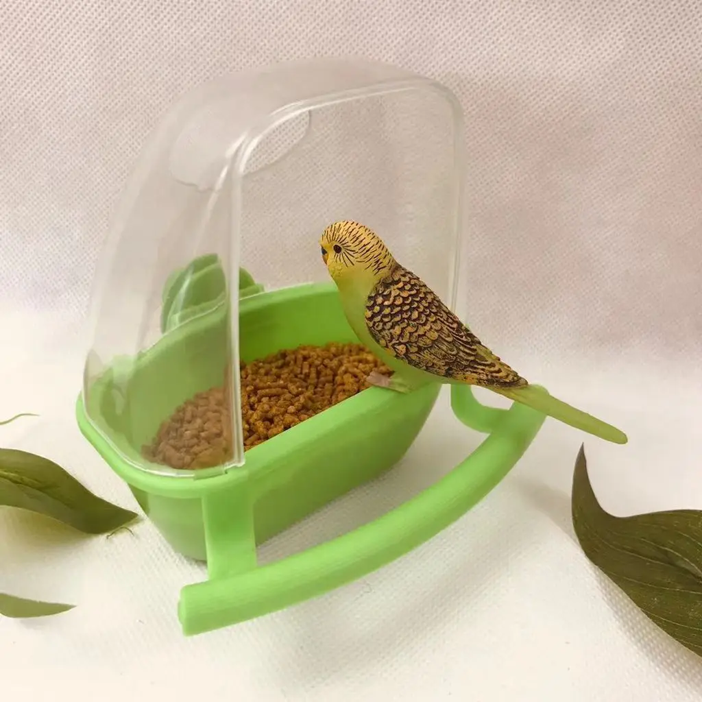 1 Pc Well Designed Bird feeder Spill-Proof Splash Proof Birds Watering Bowl PP Material Bird Food Container Playing and Eating
1 Pc Well Designed Bird feeder Spill-Proof Splash Proof Birds Watering Bowl PP Material Bird Food Container Playing and Eating
