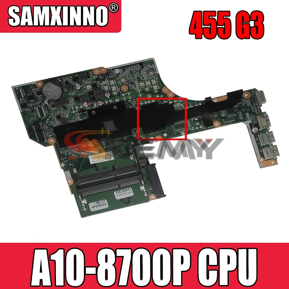828431-001 828431-601 DAX73AMB6E1 828431-001 Main Board For Hp probook 455 G3 Laptop Motherboard DDR3 A10-8700P CPU
828431-001 828431-601 DAX73AMB6E1 828431-001 Main Board For Hp probook 455 G3 Laptop Motherboard DDR3 A10-8700P CPU