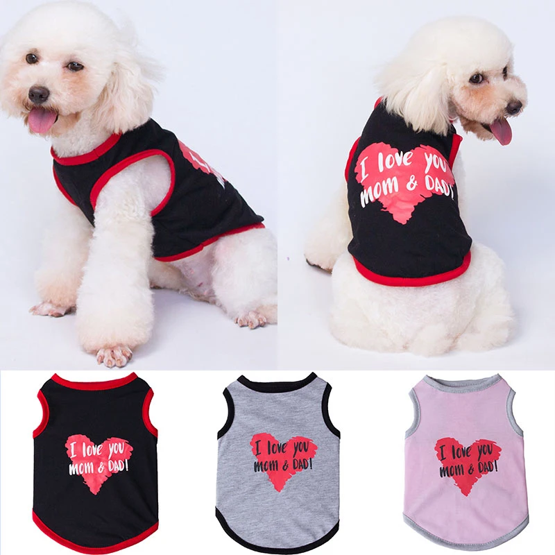 Dog Clothes Summer Printed Leisure Vest Cotton Vest Dog Clothes for Small Medium Dogs Sleeveless Chihuahua Pet Clothing Costumes
Dog Clothes Summer Printed Leisure Vest Cotton Vest Dog Clothes for Small Medium Dogs Sleeveless Chihuahua Pet Clothing Costumes