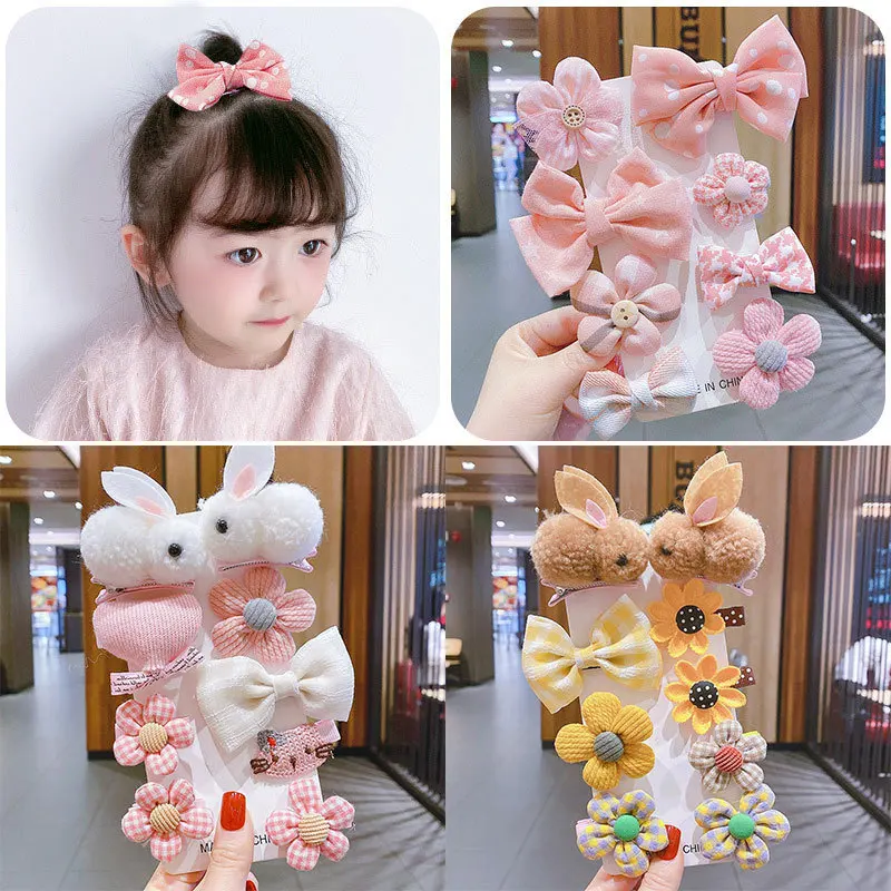14Pcs/Set Cute Cartoon Bowknot Flower Hair Clips for Baby Girls Handmade Color Hairpin Barrettes Headwear Kids Hair Accessories
14Pcs/Set Cute Cartoon Bowknot Flower Hair Clips for Baby Girls Handmade Color Hairpin Barrettes Headwear Kids Hair Accessories