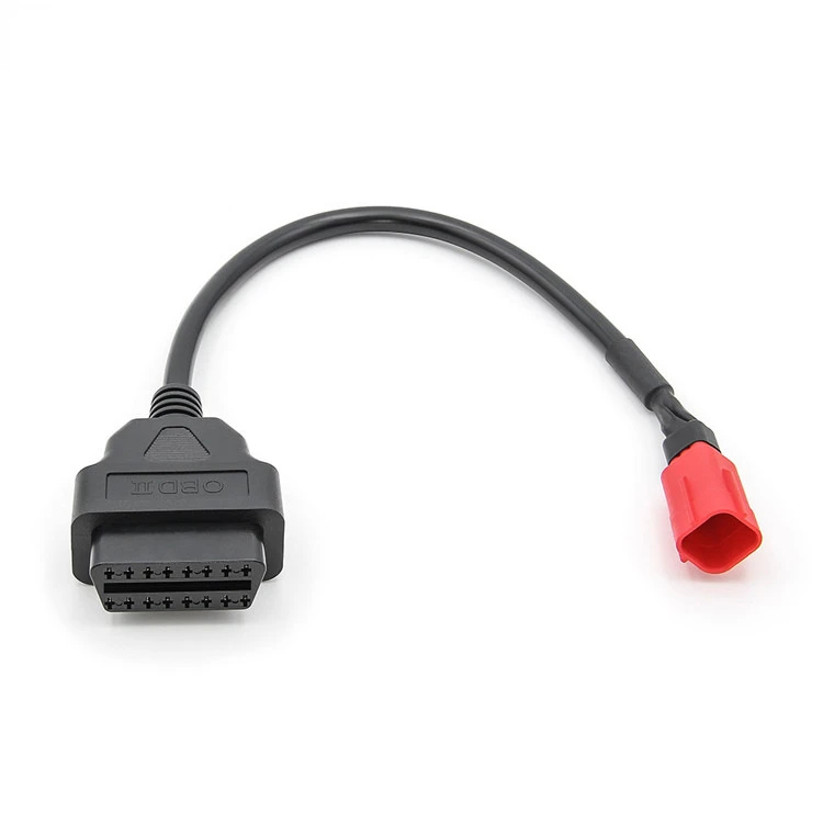 High Quality 6PIN to 16PIN OBD2 Cable Car Motorcycle Conversion Cable Motorcycle Transfer Cable For Honda
High Quality 6PIN to 16PIN OBD2 Cable Car Motorcycle Conversion Cable Motorcycle Transfer Cable For Honda