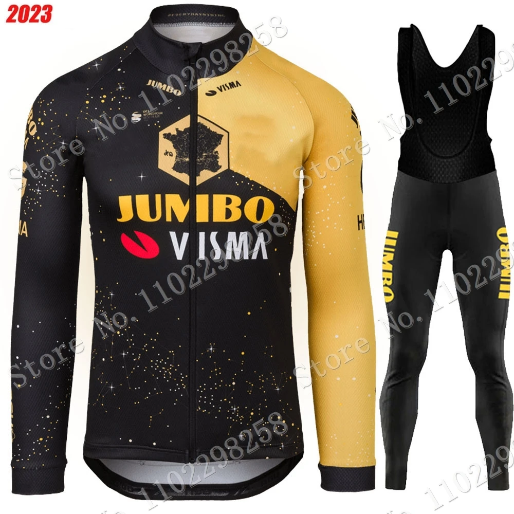 Jumbo Visma Team Cycling Jersey 2023 Set TDF Long Sleeve Clothing Suit Mens Long Sleeve MTB Bike Road Pants Bib Maillot Ropa
Jumbo Visma Team Cycling Jersey 2023 Set TDF Long Sleeve Clothing Suit Mens Long Sleeve MTB Bike Road Pants Bib Maillot Ropa