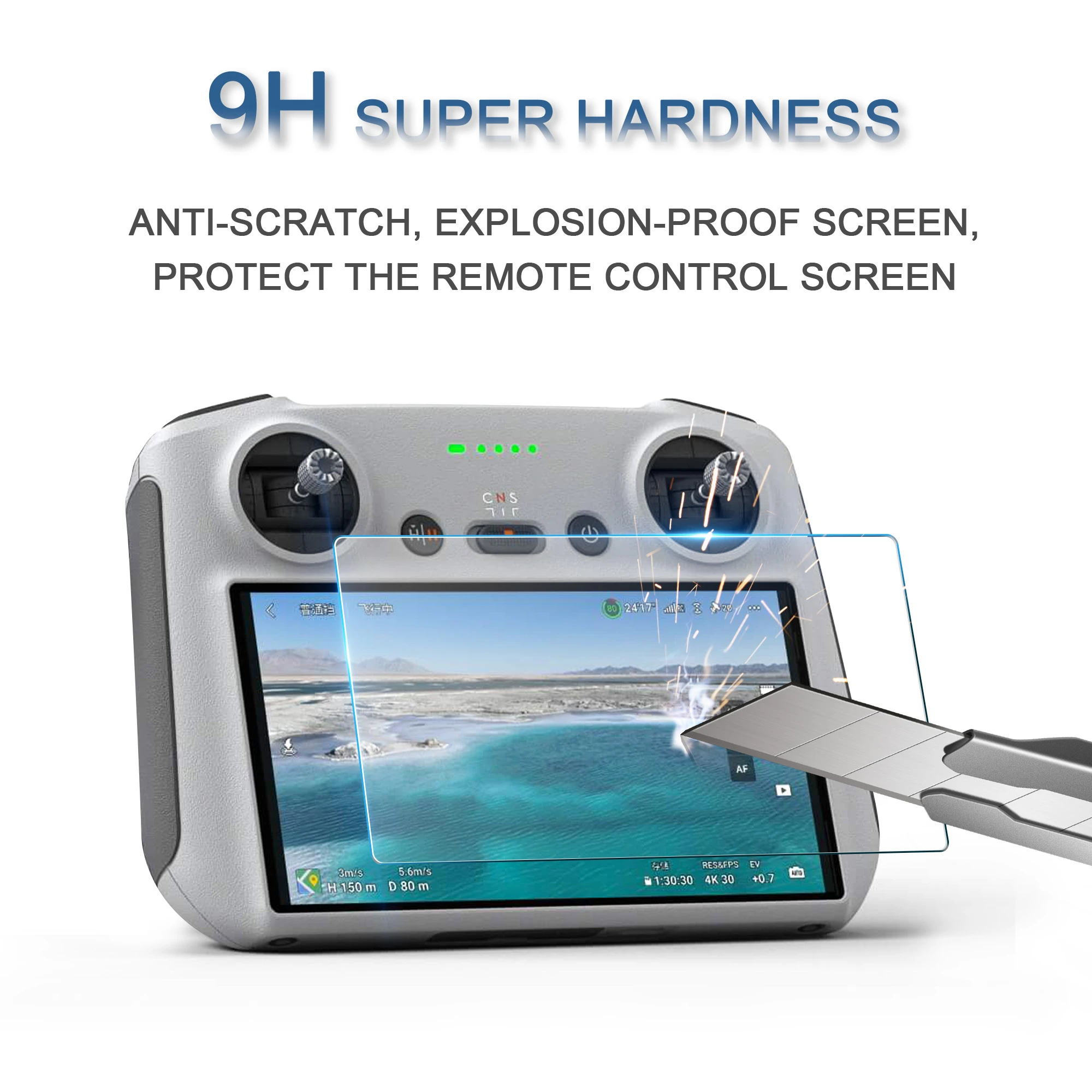 Tempered Glass for DJI Mini 3 Pro Remote controller Film Scratchproof Screen Protective HD Lens for DJI Mini 3 Accessories
Tempered Glass for DJI Mini 3 Pro Remote controller Film Scratchproof Screen Protective HD Lens for DJI Mini 3 Accessories