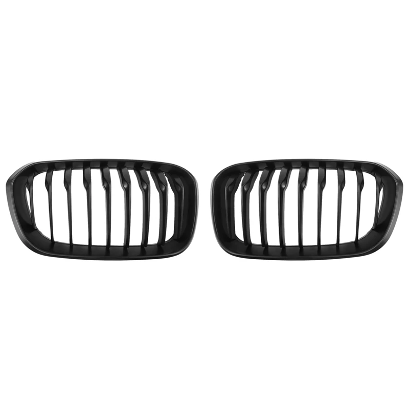 Front Hood Grille Single Slat Kidney Grill Frame Matte Black Fence Grille For-BMW F20 F21 LCI 1-Series 120I 2015-2018
Front Hood Grille Single Slat Kidney Grill Frame Matte Black Fence Grille For-BMW F20 F21 LCI 1-Series 120I 2015-2018