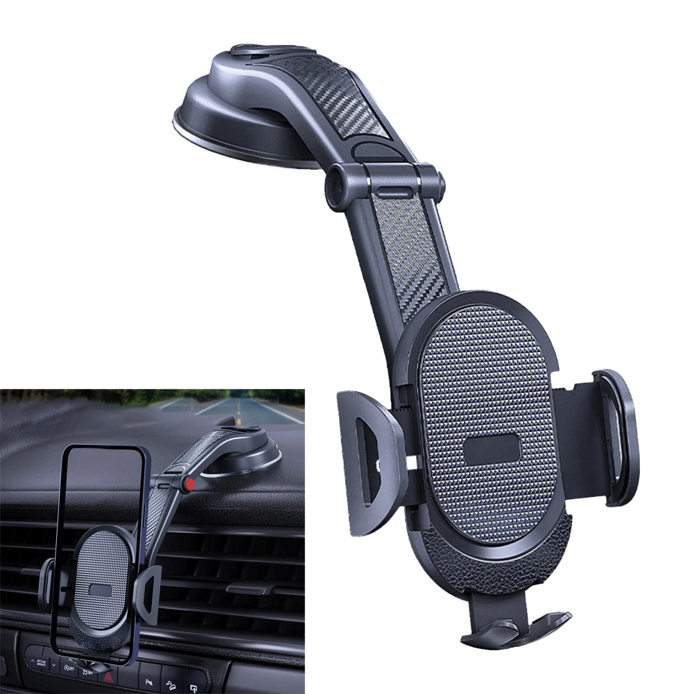 Phone Holder Car Mount Windshield 1 Pc Anti-Shedding Anti-Shock Black Carbon Fiber Center Console Garden Indoor
Phone Holder Car Mount Windshield 1 Pc Anti-Shedding Anti-Shock Black Carbon Fiber Center Console Garden Indoor