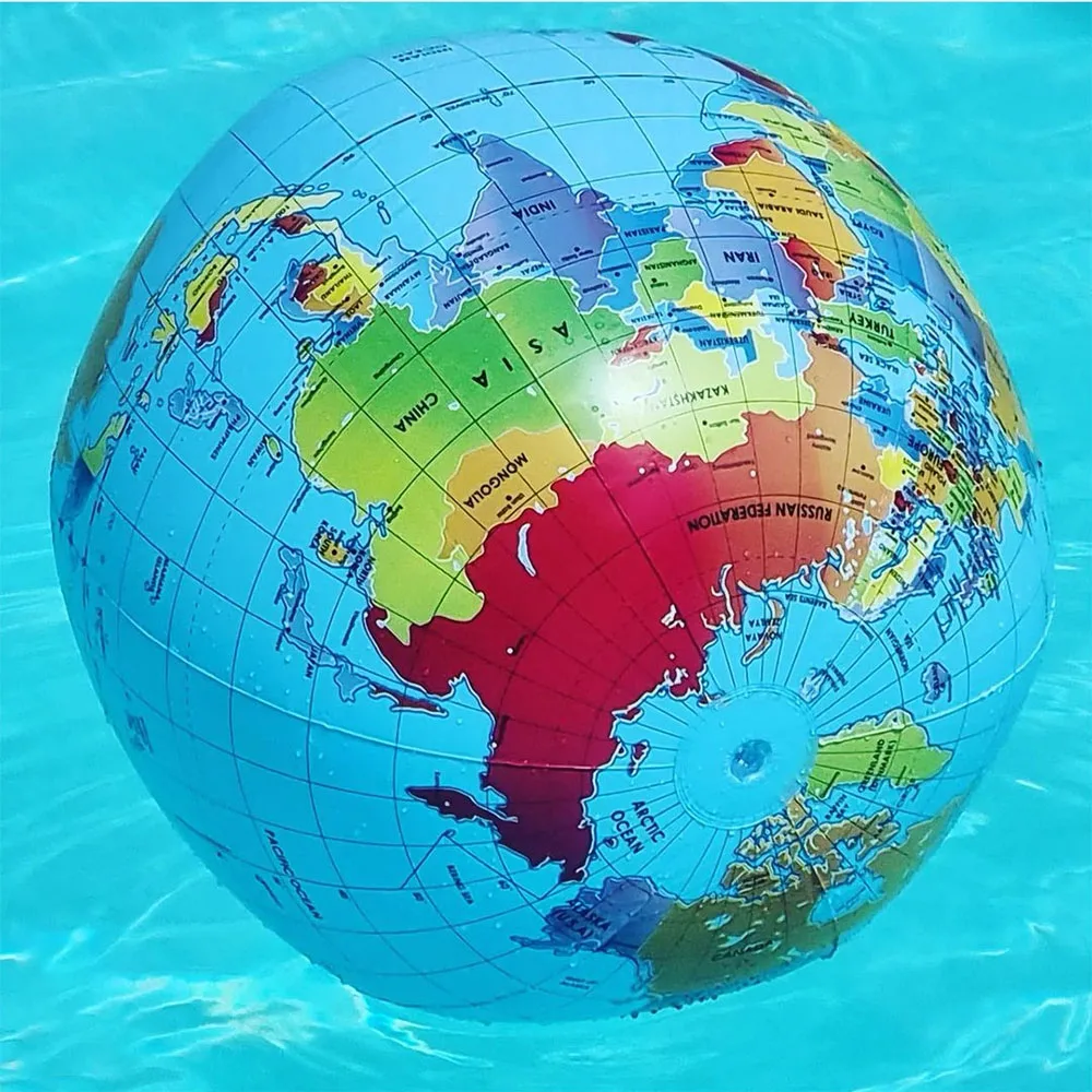 Inflatable Earth Globe Beach Ball World Map Balloon PVC Globe Beach Ballons for Kids School Classroom Pool Toys Party Supplies
Inflatable Earth Globe Beach Ball World Map Balloon PVC Globe Beach Ballons for Kids School Classroom Pool Toys Party Supplies