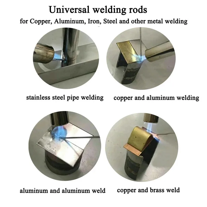 1.6/2.0mm Universal Welding Rods 330mm Copper Aluminum Iron Fux Cored Welding Rod Weld Wire Low Temperature Soldering Sticks
1.6/2.0mm Universal Welding Rods 330mm Copper Aluminum Iron Fux Cored Welding Rod Weld Wire Low Temperature Soldering Sticks