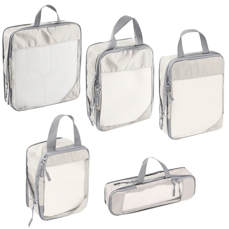 5PCS Travel Storage Bag Compressible Packing Cubes Foldable Travel Suitcase Nylon Portable With Handbag Luggage Organizer
5PCS Travel Storage Bag Compressible Packing Cubes Foldable Travel Suitcase Nylon Portable With Handbag Luggage Organizer