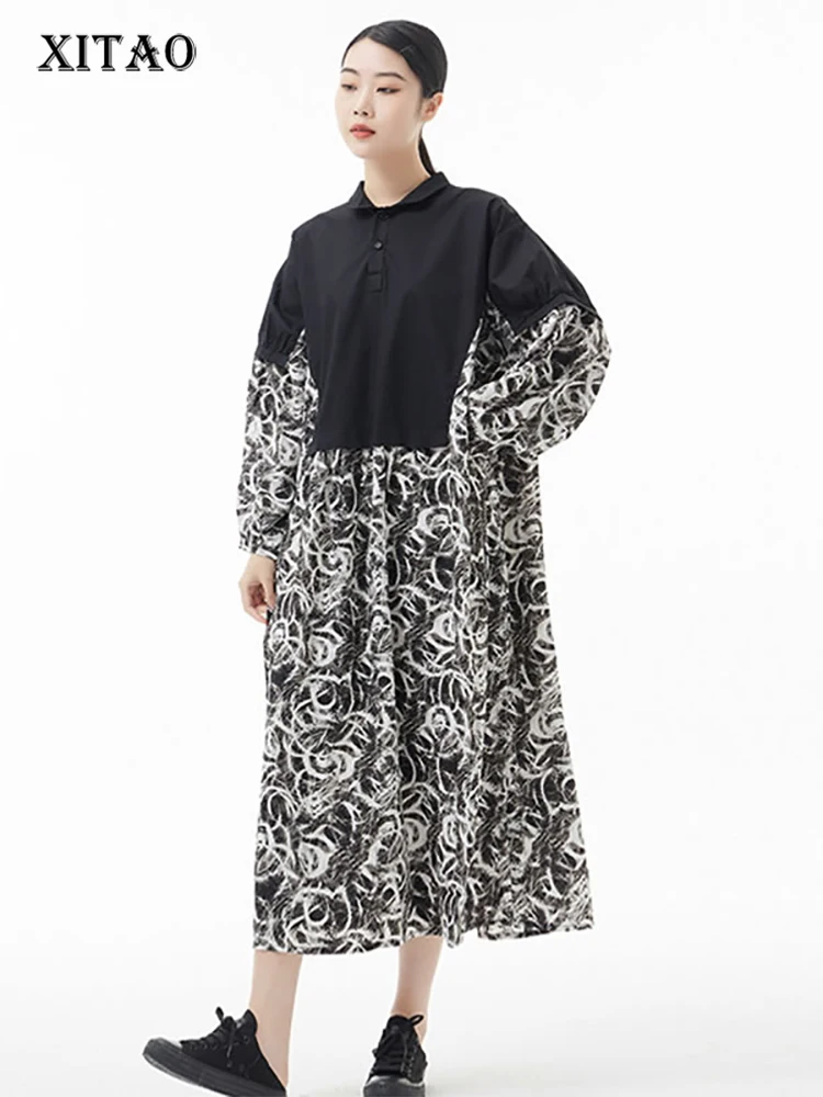 XITAO Платье с принтом, Модное Новое плиссированное платье с длинным рукавом, богиня, веер 2022, весенний пуловер размера плюс, платье для минори...
XITAO Платье с принтом, Модное Новое плиссированное платье с длинным рукавом, богиня, веер 2022, весенний пуловер размера плюс, платье для минори...