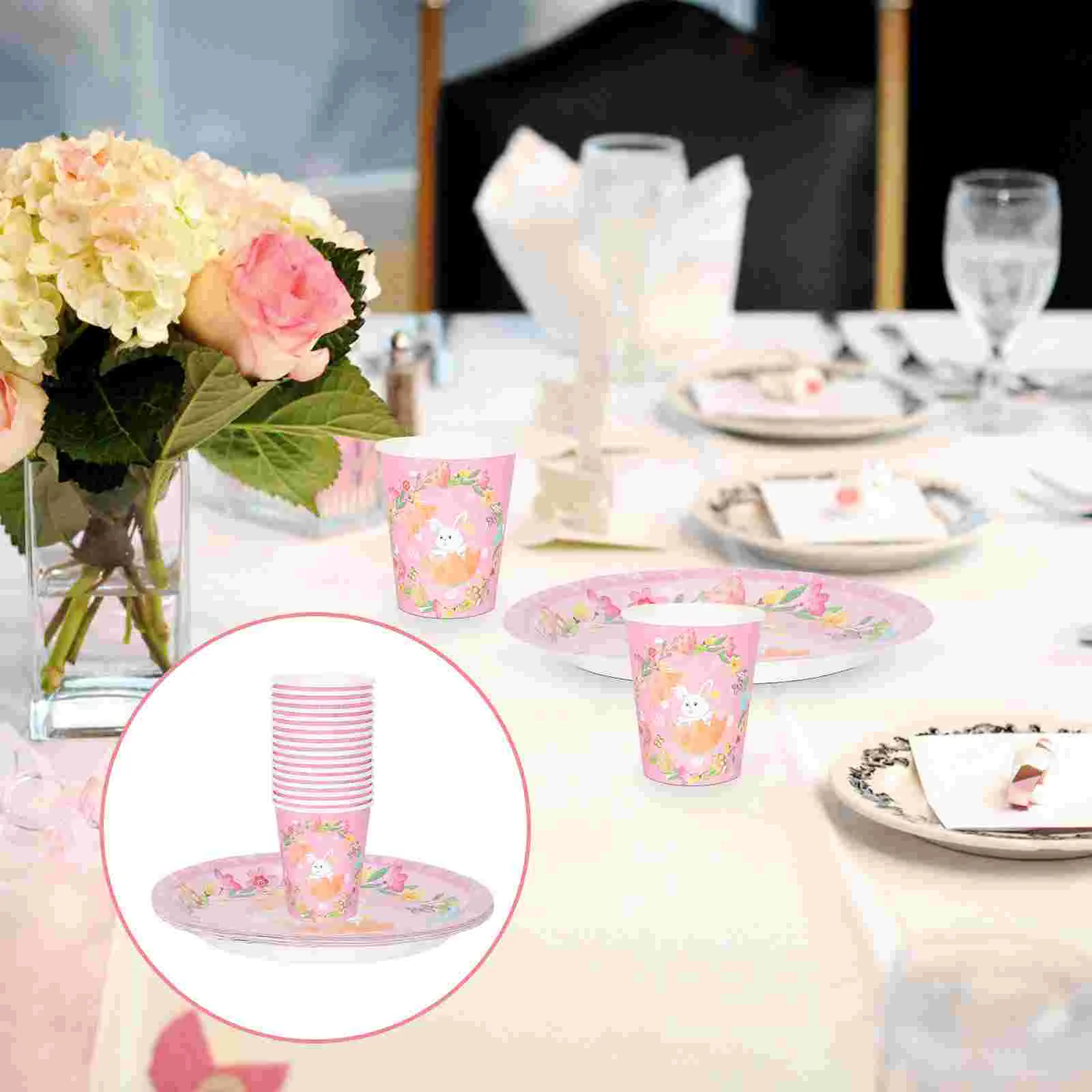 1 Set of Convenient Rabbit Pattern Creative Exquisite Party Party for Easter Party
1 Set of Convenient Rabbit Pattern Creative Exquisite Party Party for Easter Party