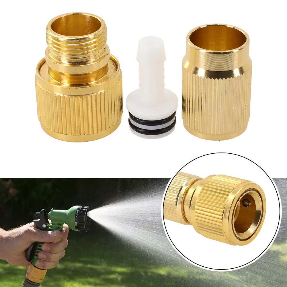 Adaptor Connector 6.2x2.2x2.5cm Aluminum Alloy Expandable Fitting Hose Repair Irrigation Systems Quick Couplings
Adaptor Connector 6.2x2.2x2.5cm Aluminum Alloy Expandable Fitting Hose Repair Irrigation Systems Quick Couplings