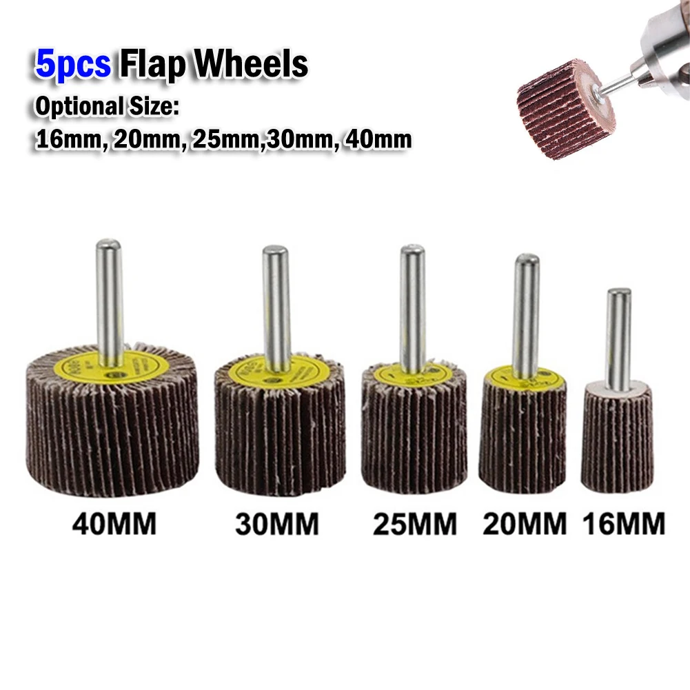 5pcs 16-40mm Flap Wheel Disc 80Grit Grinding Head Sanding Flap Wheel Disc For Electric Drill Engraving Chamfering Grooving
5pcs 16-40mm Flap Wheel Disc 80Grit Grinding Head Sanding Flap Wheel Disc For Electric Drill Engraving Chamfering Grooving