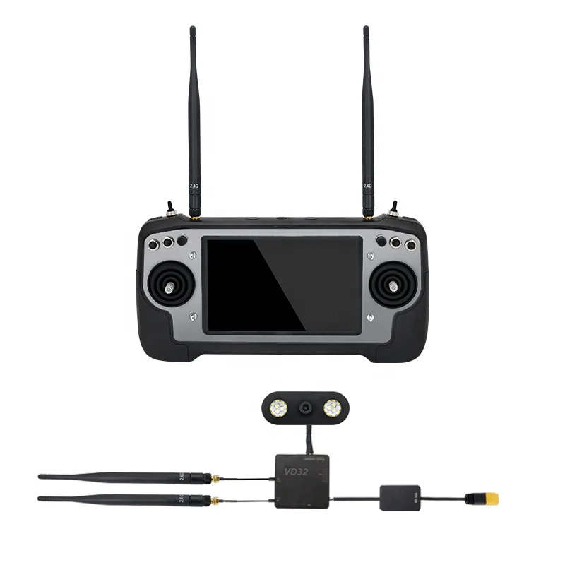 AK28 Smart Radio Video Transmitter Telemetry Full Function Remote Controller with 10KM Control distance for agricultural drone 
AK28 Smart Radio Video Transmitter Telemetry Full Function Remote Controller with 10KM Control distance for agricultural drone