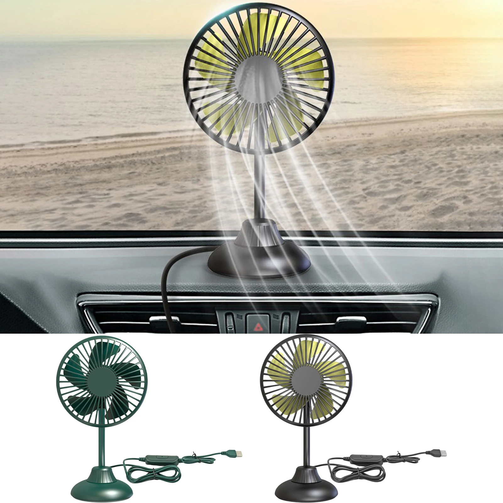 USB Mini Fan Car Fan 360 Degree Rotation Portable Vehicle Fan Electric Car Fans For Dashboard Vehicles SUV RV Boat
USB Mini Fan Car Fan 360 Degree Rotation Portable Vehicle Fan Electric Car Fans For Dashboard Vehicles SUV RV Boat
