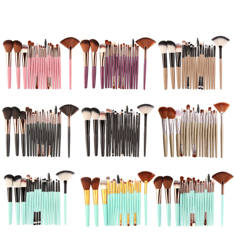 20pcs Makeup Brush Tool Set Makeup Eyeshadow Foundation Blush Blender Beauty Makeup Brushes Makeup Tools
20pcs Makeup Brush Tool Set Makeup Eyeshadow Foundation Blush Blender Beauty Makeup Brushes Makeup Tools