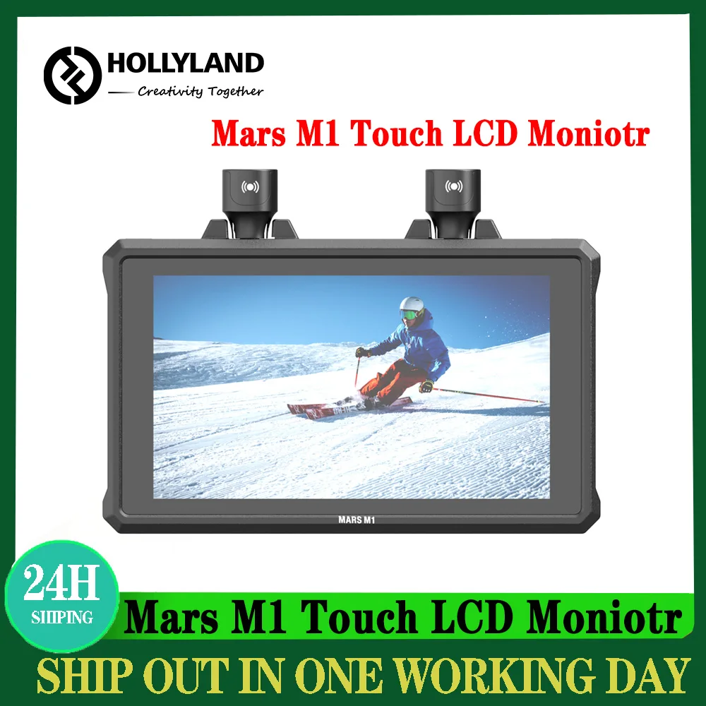 Hollyland Mars M1 5.5 Inch Touch LCD Moniotr 150m 4K/30fps 1920x1080 HDMI wireless video transmission 3D LUT touch screen
Hollyland Mars M1 5.5 Inch Touch LCD Moniotr 150m 4K/30fps 1920x1080 HDMI wireless video transmission 3D LUT touch screen