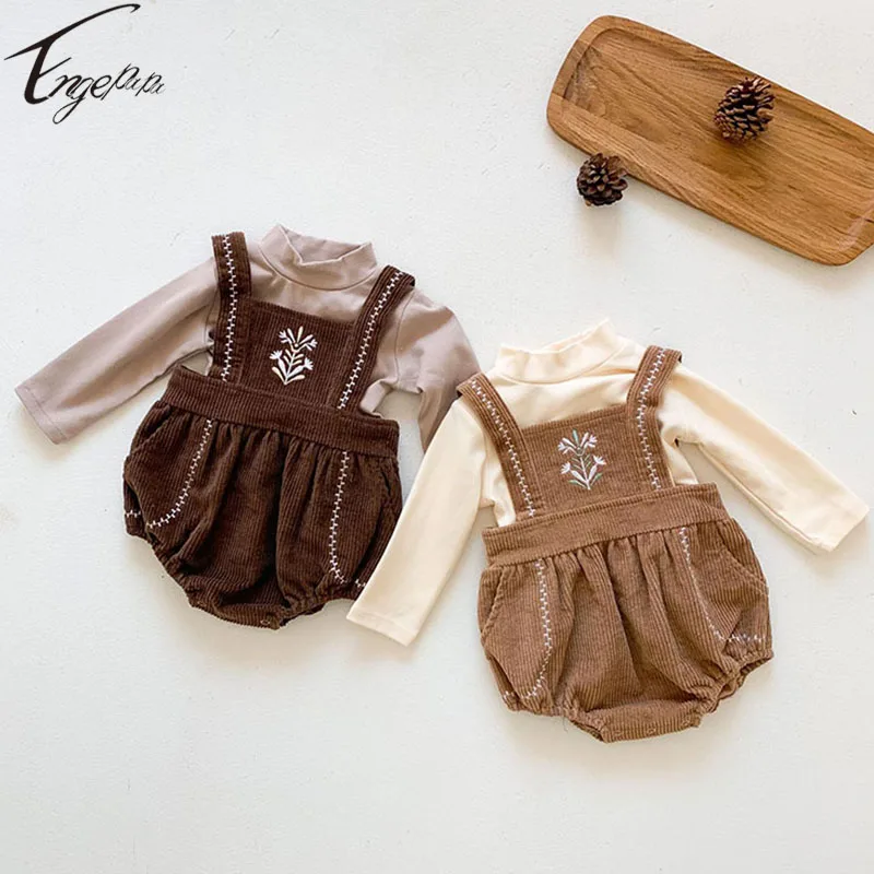 Baby Girls Embroidered Set Girls Top+Rompers 2PCS Infant Baby Girls Rompers Suit Girls Spring Autumn Baby Girls Clothes
Baby Girls Embroidered Set Girls Top+Rompers 2PCS Infant Baby Girls Rompers Suit Girls Spring Autumn Baby Girls Clothes