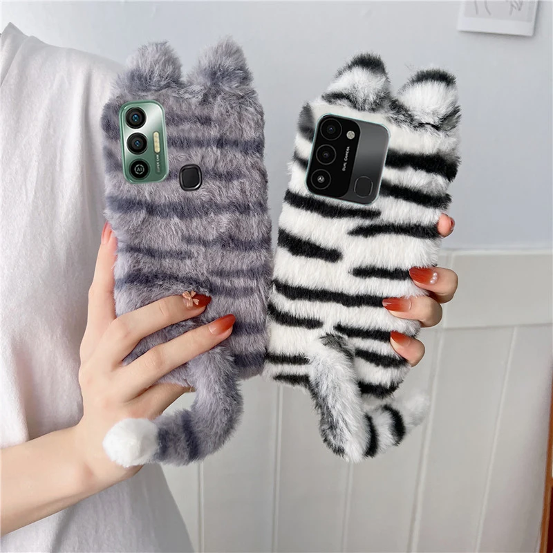 Cute Tiger fluffy fur Case For Tecno Spark 7 8C 9 Camon 19 Go 2022 Pova Neo 2 4 Phone Cover Funda Infinix Hot 12i 20 20i Note 12
Cute Tiger fluffy fur Case For Tecno Spark 7 8C 9 Camon 19 Go 2022 Pova Neo 2 4 Phone Cover Funda Infinix Hot 12i 20 20i Note 12