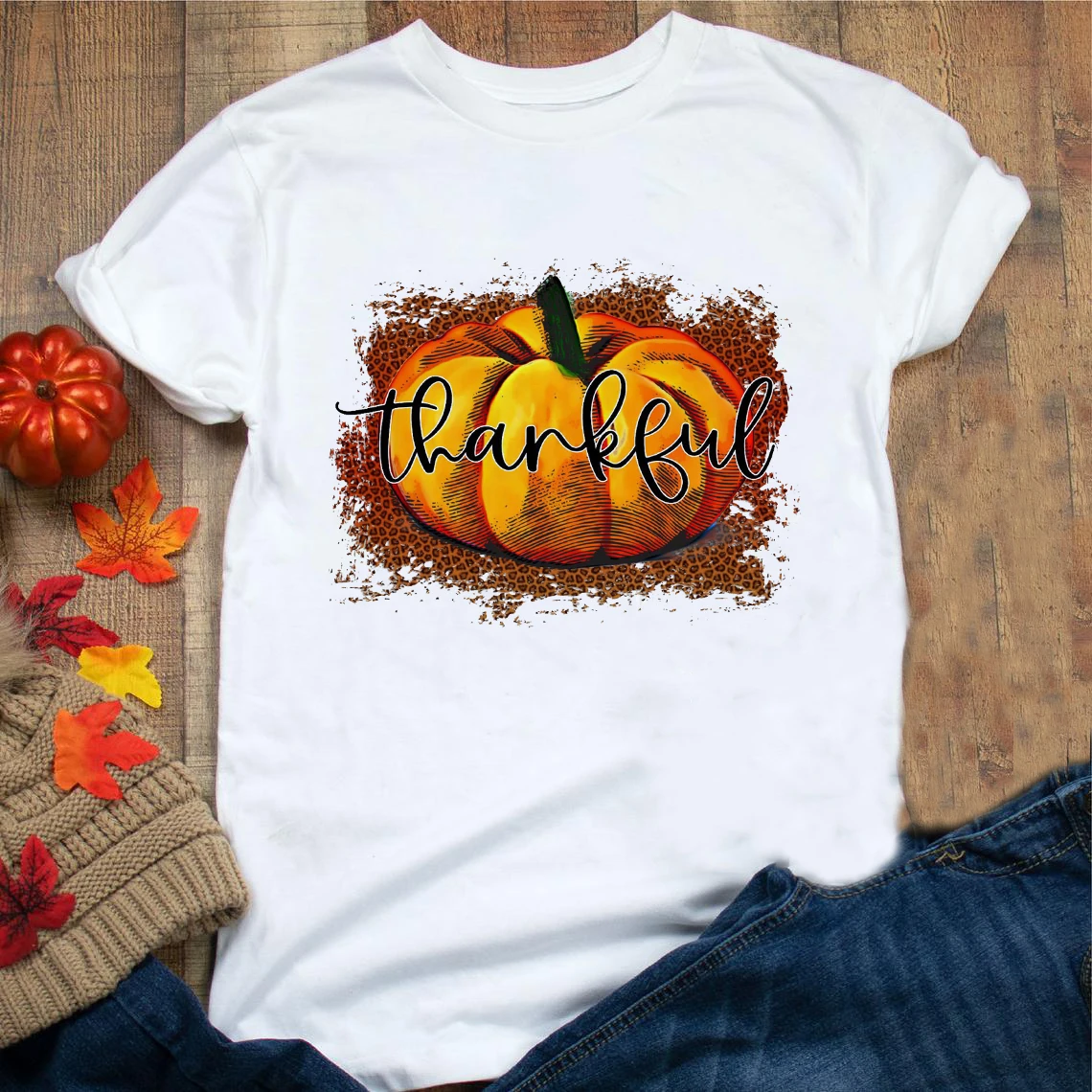 Thankful Halloween Women T-shirt Pumpkin Print Harajuku Graphic Tees Female Short Sleeve T Shirts Streetwear Clothing Camisetas
Thankful Halloween Women T-shirt Pumpkin Print Harajuku Graphic Tees Female Short Sleeve T Shirts Streetwear Clothing Camisetas